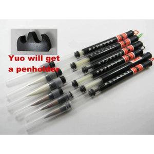 Planet Gates 6Pc/Set Brush Pen water calligraphy Pencils & Writing Supplies Set Multi Function Pen