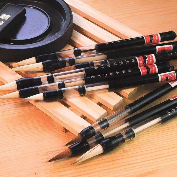 Planet Gates 6Pc/Set Brush Pen water calligraphy Pencils & Writing Supplies Set Multi Function Pen