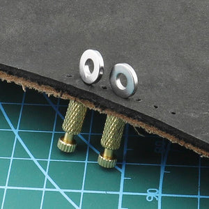 Planet Gates 6pcs/bag DIY Leather Craft Hand Sewing Position Located Hand Tool Positioning Needles Stitching, Fixed Suture Leathercraft Tool