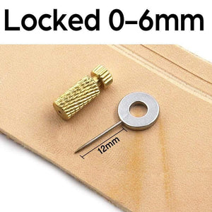 Planet Gates 6pcs/bag DIY Leather Craft Hand Sewing Position Located Hand Tool Positioning Needles Stitching, Fixed Suture Leathercraft Tool