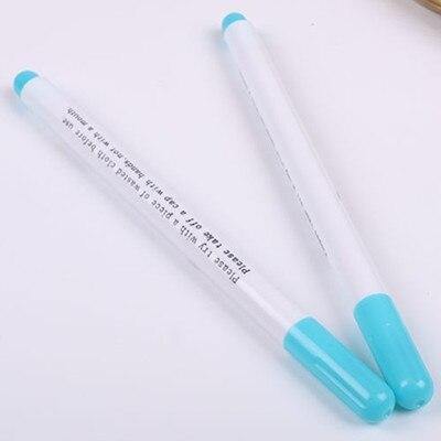 Planet Gates 6pcs blue 6pcs Water Erasable Pens Fabric Markers Soluble Cross Stitch Pencil Patchwork Needlework for Sewing Tools Accessories Arts Craft