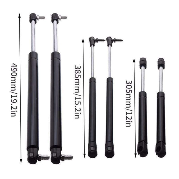 Planet Gates 6Pcs Car Front Bonnet Rear Window Tailgate Boot Modify Gas Struts  For Jeep Grand Cherokee WJ/WG 1999 2000  2001 2002 2003 2004