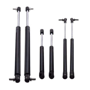 Planet Gates 6Pcs Car Front Bonnet Rear Window Tailgate Boot Modify Gas Struts  For Jeep Grand Cherokee WJ/WG 1999 2000  2001 2002 2003 2004