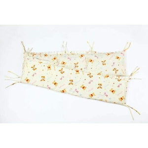 Planet Gates 6PCS cotton Crib Baby Bedding Set For Cot and Crib bed linen Cradle (4bumper+sheet+pillow cover)