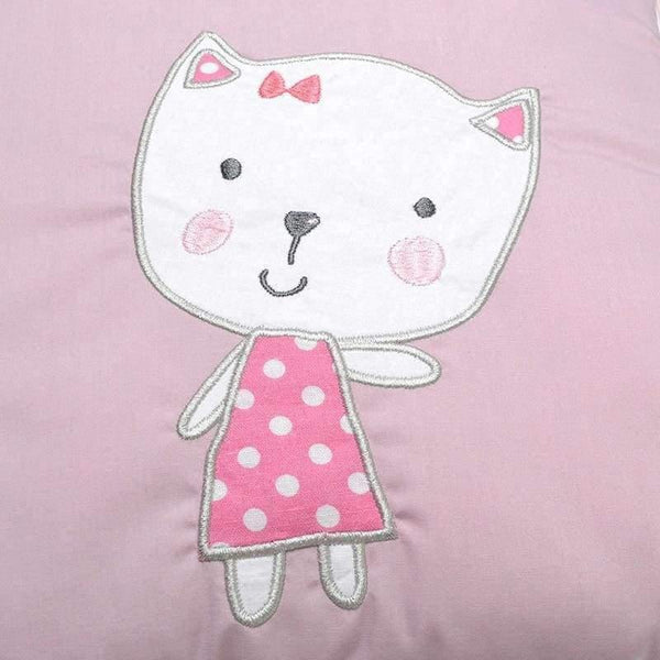 Planet Gates 6Pcs/Lot Baby Bed Bumper in the Crib Rabbit Flowers Baby Bedding Bumper Bed Breathable Crib Bumper for Baby Girls Boys