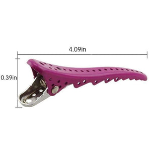 Planet Gates 6Pcs/Pack Hair Clips Mouth Professional Hairdressing Salon Hairpins Hair Coloring Accessory DIY Hair Care Styling Tools