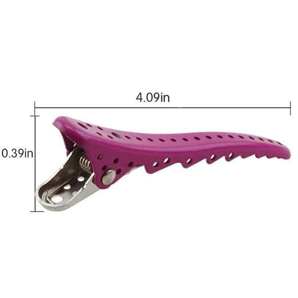 Planet Gates 6Pcs/Pack Hair Clips Mouth Professional Hairdressing Salon Hairpins Hair Coloring Accessory DIY Hair Care Styling Tools