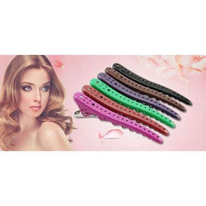 Planet Gates 6Pcs/Pack Hair Clips Mouth Professional Hairdressing Salon Hairpins Hair Coloring Accessory DIY Hair Care Styling Tools
