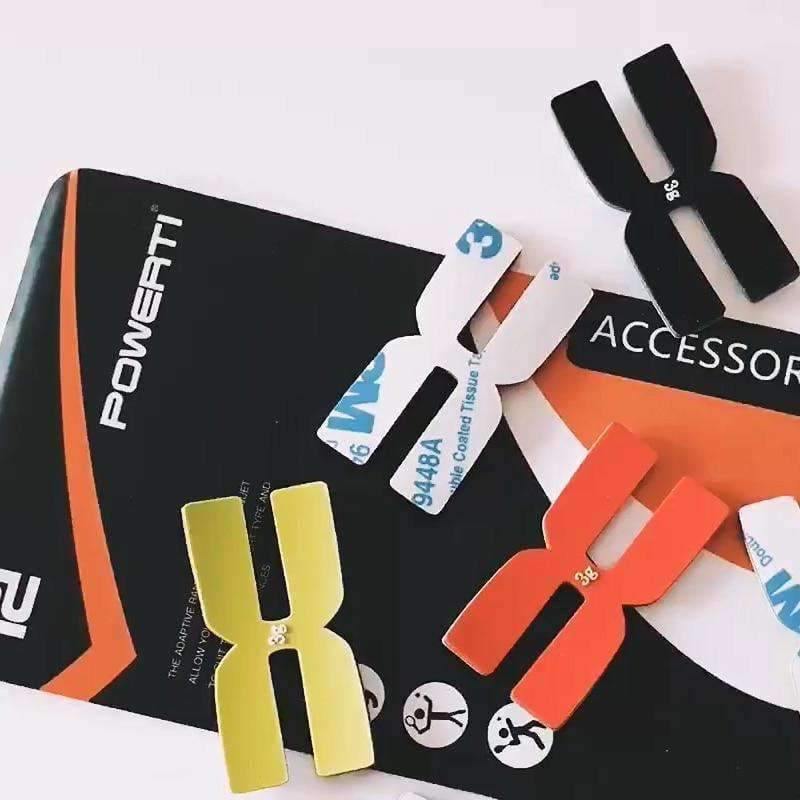 Planet Gates (6pcs/pack)Tennis Racket Weight and Balance Strips Racquet Balancer Type H 3g Silicone Tennis Racket Balance Bar