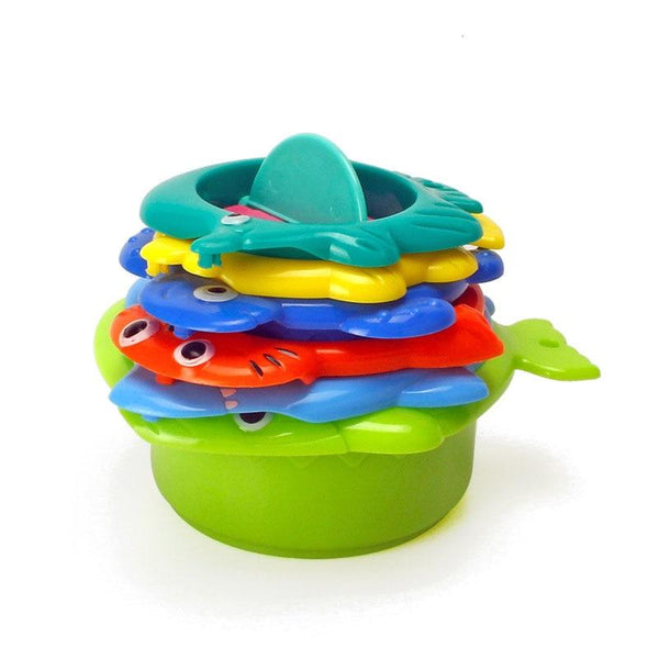 Planet Gates 6Pcs/set Baby Float Water Classic Bathing Swimming Educational Toys for Children Plastic Fish Animal Funny Game for The Bathroom