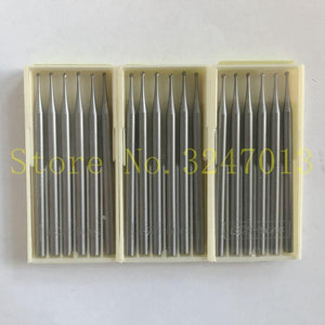 Planet Gates 6PCS/SET Jewelry Setting Tools Round Steel Bur for Diamond inlaying