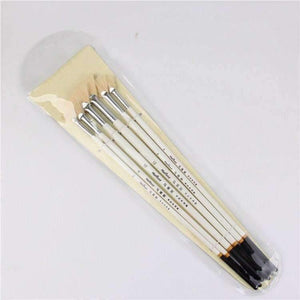 Planet Gates 6pcs/Set, sector oil Painting Brush pig 's bristles Hair artist Drawing Art Supplies painting brushes oil painting Drawing brush