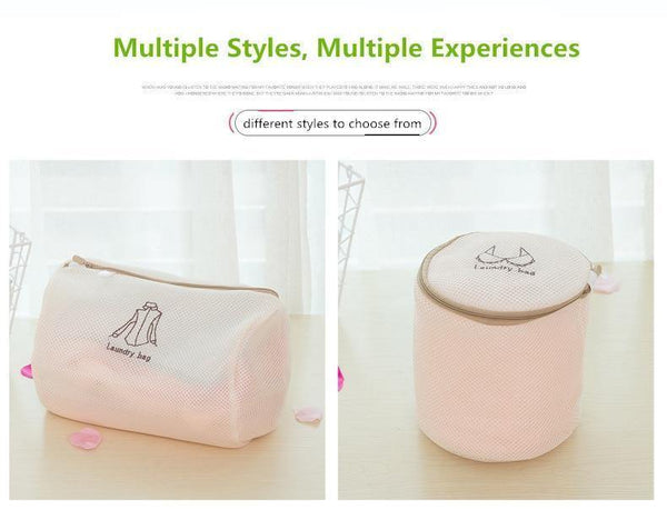 6pcs/set Washing Laundry bag Clothing Care Foldable Protection Net Filter Underwear Bra Socks Underwear Washing Machine Clothes