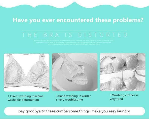 6pcs/set Washing Laundry bag Clothing Care Foldable Protection Net Filter Underwear Bra Socks Underwear Washing Machine Clothes