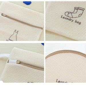 6pcs/set Washing Laundry bag Clothing Care Foldable Protection Net Filter Underwear Bra Socks Underwear Washing Machine Clothes