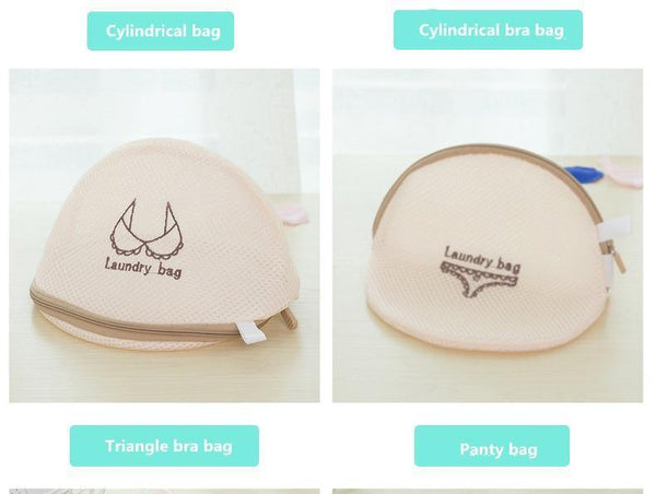 6pcs/set Washing Laundry bag Clothing Care Foldable Protection Net Filter Underwear Bra Socks Underwear Washing Machine Clothes
