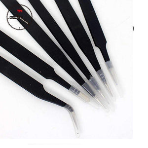 Planet Gates 6pcs/set Watch Accessories Repair tools Anti-static tweezers set for watchmakers watch repair