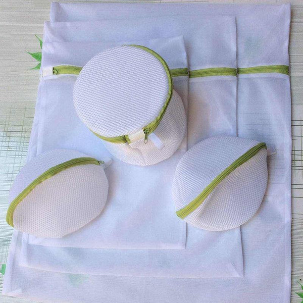 6Pcs/sets Laundry Bag Women Bra Underwear Laundry Bag Washing Net Hosiery Saver Protect Mesh Wash Bag