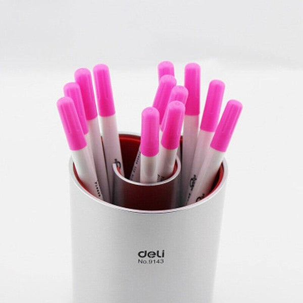 Planet Gates 6pcs Water Erasable Pens Fabric Markers Soluble Cross Stitch Pencil Patchwork Needlework for Sewing Tools Accessories Arts Craft