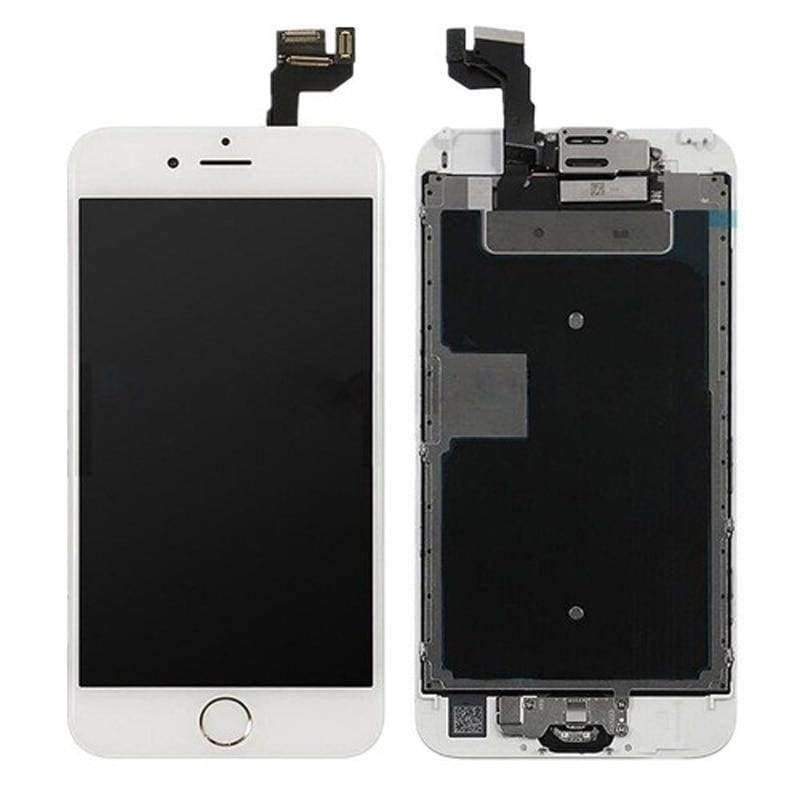 Planet Gates 6S PLUS White LCD Touch Screen Digitizer For iPhone 6 6s 6 Plus 6s Plus+Home Button+Front Camera+Ear Speaker Assembled