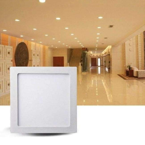 Planet Gates 6W / Squard / warm white TSLEEN Modern Square Surface Mounted Ceiling Lamp Home Commercial LED Panel Down Lights 6W 12W 18W 24W Cool Warm White Led