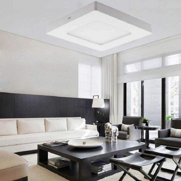Planet Gates 6W / Squard / warm white TSLEEN Modern Square Surface Mounted Ceiling Lamp Home Commercial LED Panel Down Lights 6W 12W 18W 24W Cool Warm White Led