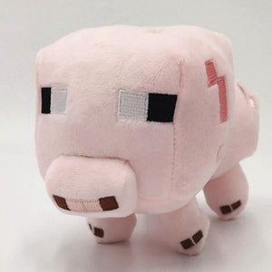 24 Styles Minecrafted Stuffed Plush Toys Doll Zombie Bat Squid Mooshroom Enderman Ocelot Pig Baby Sheep Kids Birthday Gift Toys