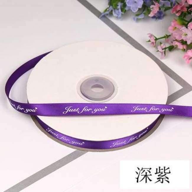Planet Gates 45 Meters Satin Ribbon 10mm Just For You Sewing Accessories DIY Decorative Art Craft gift Wrap Decoration Christmas Ribbons