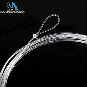 Planet Gates 7.5ft-15ft 0X-7X Tapered Leader with Loop Nylon Leader Clear Fly Fishing Line