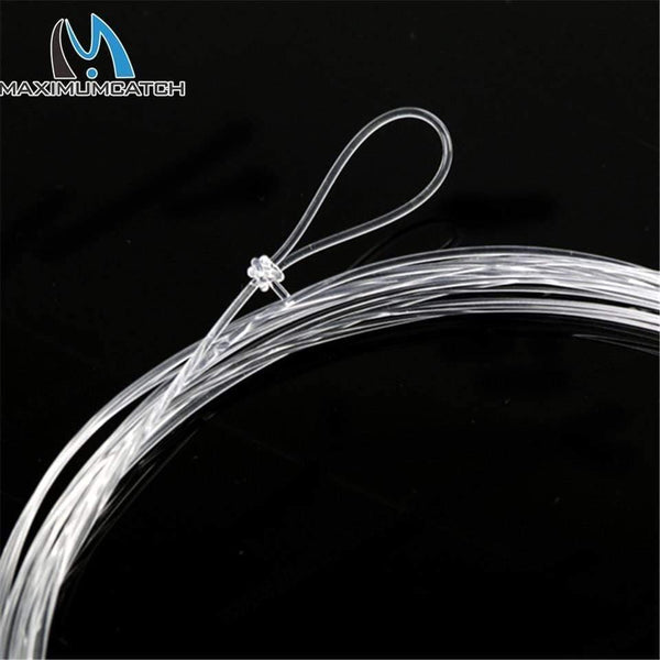 Planet Gates 7.5ft-15ft 0X-7X Tapered Leader with Loop Nylon Leader Clear Fly Fishing Line