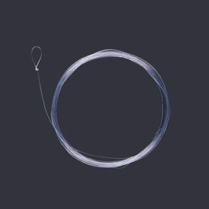 Planet Gates 7.5ft-15ft 0X-7X Tapered Leader with Loop Nylon Leader Clear Fly Fishing Line
