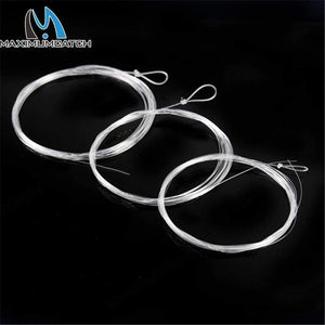 Planet Gates 7.5ft-15ft 0X-7X Tapered Leader with Loop Nylon Leader Clear Fly Fishing Line