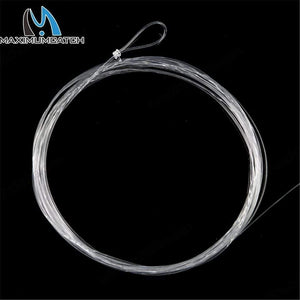 Planet Gates 7.5ft-15ft 0X-7X Tapered Leader with Loop Nylon Leader Clear Fly Fishing Line