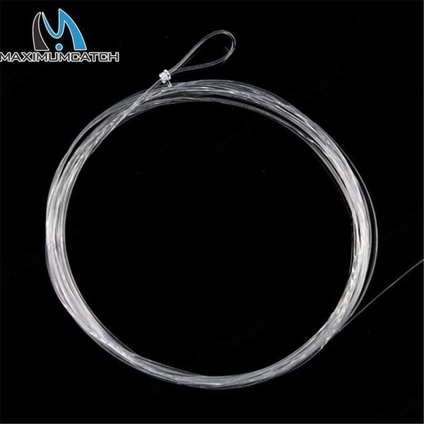 Planet Gates 7.5ft-15ft 0X-7X Tapered Leader with Loop Nylon Leader Clear Fly Fishing Line