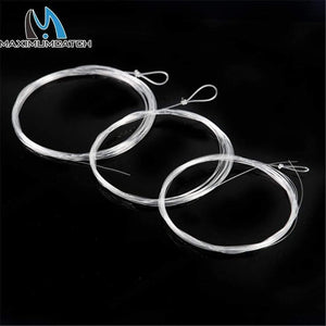 Planet Gates 7.5ft-15ft 0X-7X Tapered Leader with Loop Nylon Leader Clear Fly Fishing Line