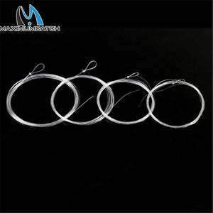 Planet Gates 7.5ft-15ft 0X-7X Tapered Leader with Loop Nylon Leader Clear Fly Fishing Line