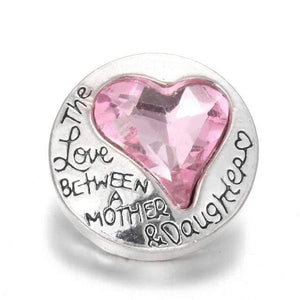 Planet Gates 7 6pcs/lot New Snaps Jewelry High Quality Love Heart  18mm Metal Snap Buttons DIY Charms Button Jewerly