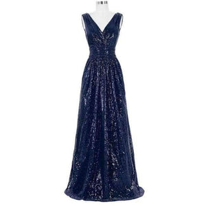 Planet Gates 7 as picture / 10 / China Kate Kasin Long Bridesmaid Dresses Red Silver Pink Black Gold Sequins Wedding Party Dresses for Bridesmaids 2018 Prom Gown Green