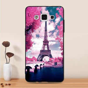 Planet Gates 7 For Samsung Galaxy A5 2015 Case Silicone Black 3D Cartoon Back Cover For Samsung Galaxy A5 2015 A500 Phone Case Funda Coque Capa