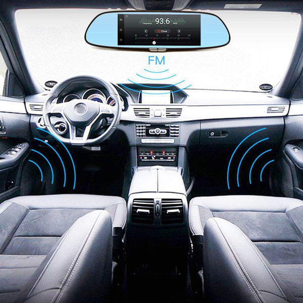 Planet Gates 7 inch 3G Car Camera DVR GPS Bluetooth Dual Lens Rearview Mirror Video Recorder Full HD 1080P Automobile DVR Mirror Dash cam