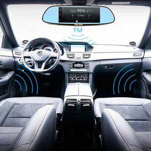 Planet Gates 7 inch 3G Car Camera DVR GPS Bluetooth Dual Lens Rearview Mirror Video Recorder Full HD 1080P Automobile DVR Mirror Dash cam