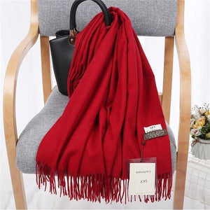 Planet Gates 7 Luxury Brand Winter Scarf Unisex  Female Male Wool Sky Cashmere Scarf Pashmina Tassels