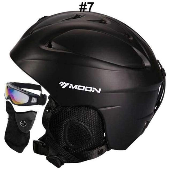 Planet Gates 7 Matte Black / L Ski Helmet Women Men CE Safety In-mold Sking Snowboard Skateboard Snow Helmet Size S/M/L/XL