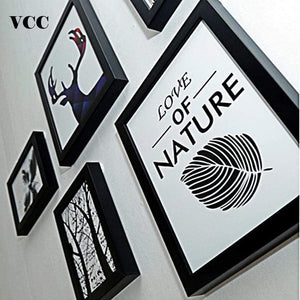 Planet Gates 7 Pcs Classic Photo Frame For Wall Hanging Picture Frame Photo 7 10 Inch Wall Art Wedding Couple Recommendation Pictures Frames