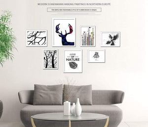 Planet Gates 7 Pcs Classic Photo Frame For Wall Hanging Picture Frame Photo 7 10 Inch Wall Art Wedding Couple Recommendation Pictures Frames