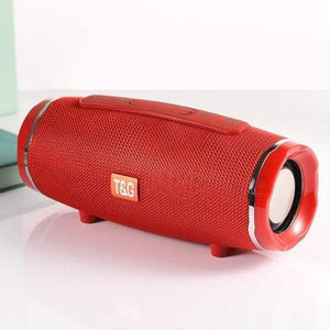 Planet Gates 7-TG145 Portable Bluetooth Speaker Outdoor Waterproof Stereo Column Wireless Speakers With Mic FM Radio MP3 Bass Sound Box Dropshipping