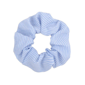 Women Vintage Hair Scrunchie Dot Plaid Hair Rope Girls Elastic Hair Band Ponytail Holder Striped Rubber Band Hair Accessories