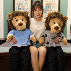 70/100/130cm Full Size Minomi Lion Stuffed Doll Plush Animal High Quality Toy Lee MinHo King Lion Special Gift For Fans Friends