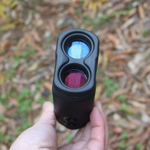 Planet Gates 700m Laser Rangefinder Scope 10X25 Optics Binoculars Hunting Golf Laser Range Finder Outdoor Distance Meter Measure Telescope