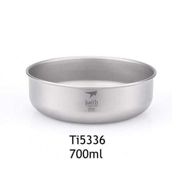 Planet Gates 700ml Camping Pure Titanium Bowls 300ml-900ml Bowls Cookware Tableware Cutlery Ti5333-Ti5338